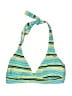 Old Navy 100% Polyester Stripes Blue Swimsuit Top Size M - photo 1