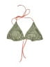 Unbranded Paisley Green Swimsuit Top Size S (estimated) - photo 1
