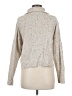 William Rast Metallic Silver Pullover Sweater Size M - photo 2