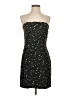 BCBGeneration 100% Polyester Stars Black Cocktail Dress Size 4 - photo 1
