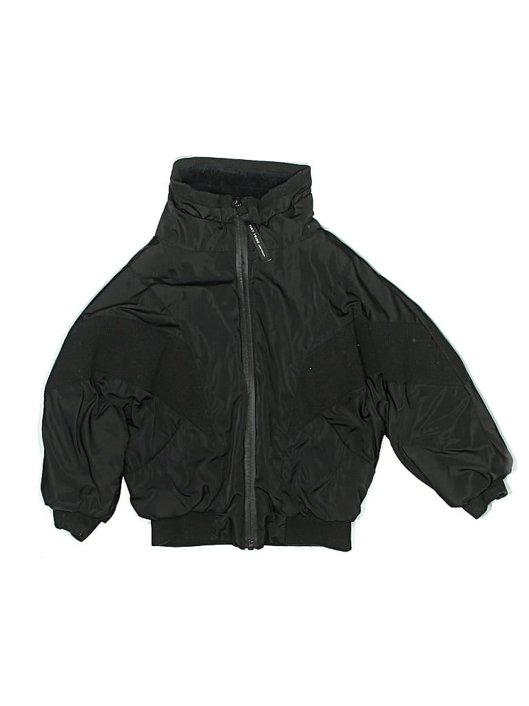 Pre-owned Tiny Tribe Kids' Snow Jacket In Black