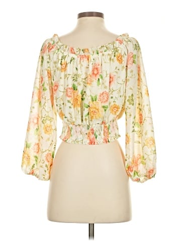 Flying Tomato 3/4 Sleeve Blouse (view 2)