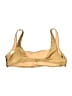 J.Crew Gold Swimsuit Top Size 2X - photo 2