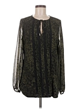 White House Black Market Long Sleeve Blouse (view 1)