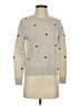 Banana Republic Polka Dots Silver Pullover Sweater Size XS - photo 1