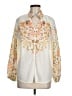Beulah Style 100% Polyester Ivory 3/4 Sleeve Blouse Size M - photo 1