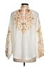 Beulah Style 100% Polyester Ivory 3/4 Sleeve Blouse Size M - photo 2