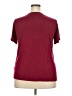 Beacon Burgundy Short Sleeve Top Size 2X - photo 2