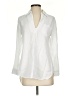 Soft Surroundings 100% Tencel White Long Sleeve Blouse Size XS - photo 1