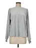 Ann Taylor LOFT Silver Sweatshirt Size M - photo 1