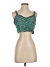 Shein Teal Sleeveless Blouse Size 4 - photo 1