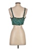 Shein Teal Sleeveless Blouse Size 4 - photo 2
