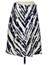 Ann Taylor Print Blue Casual Skirt Size 6 - photo 1