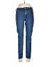 H&M Solid Blue Jeans Size 30 waist - photo 1