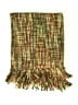 Surya 100% Acrylic Tweed Tan Green Scarf One size - photo 2