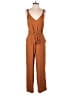 Banana Republic Solid Brown Jumpsuit Size 2 - photo 1