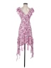 Cinq à Sept 100% Polyester Pink Cocktail Dress Size 0 - photo 1