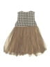 Shein 100% Polyester Polka Dots Brown Dress Size 120 cm / US 6X - photo 2