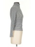 Monki Houndstooth Gray Long Sleeve Top Size XXS - photo 4