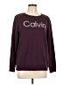 Calvin Klein Burgundy Sweatshirt Size L - photo 1