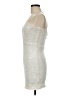 Nookie Metallic Silver Cocktail Dress Size M - photo 5