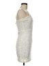Nookie Metallic Silver Cocktail Dress Size M - photo 4