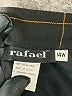 Rafael 100% Rayon Plaid Black Formal Skirt Size 14 - photo 4