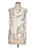 Ecru Ivory Sleeveless Blouse Size L - photo 1