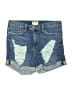L'Agence Blue Denim Shorts Size 28 waist - photo 1
