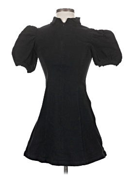 hyacinth house black jacquard puff sleeve darcy mini dress Hyacinth House Black Multi Floral Sophia Mini Dress Black Multi Floral / XS