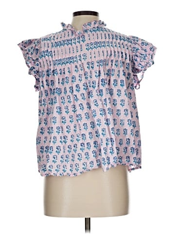 DONNI Short Sleeve Blouse (view 2)