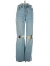 Abercrombie & Fitch Color Block Blue Jeans Size 00 - photo 1