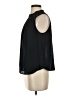 Banana Republic 100% Polyester Black Sleeveless Blouse Size S - photo 5