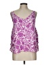 Lovestitch 100% Rayon Purple Sleeveless Blouse Size L - photo 1