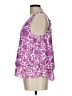 Lovestitch 100% Rayon Purple Sleeveless Blouse Size L - photo 5