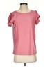 Rose + Olive Pink Short Sleeve Blouse Size S - photo 1
