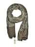 AK Anne Klein 100% Rayon Green Tan Scarf One size - photo 1