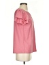 Rose + Olive Pink Short Sleeve Blouse Size S - photo 4