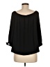 J.Crew Factory Store 100% Polyester Black 3/4 Sleeve Blouse Size M - photo 2