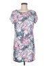 Ideology Print Purple Casual Dress Size M - photo 1