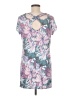 Ideology Print Purple Casual Dress Size M - photo 2