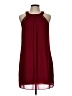 Iz Byer 100% Polyester Burgundy Sleeveless Top Size L - photo 1