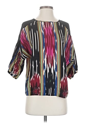 Thakoon Short Sleeve Silk Top (view 1)