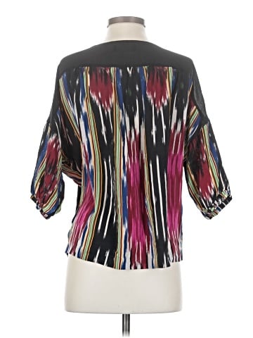 Thakoon Short Sleeve Silk Top (view 2)