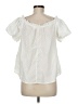 Unbranded 100% Cotton Ivory Short Sleeve Blouse Size 8 - photo 2