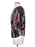 Thakoon 100% Silk Black Short Sleeve Silk Top Size 2 - photo 5