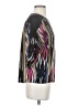 Thakoon 100% Silk Black Short Sleeve Silk Top Size 2 - photo 4