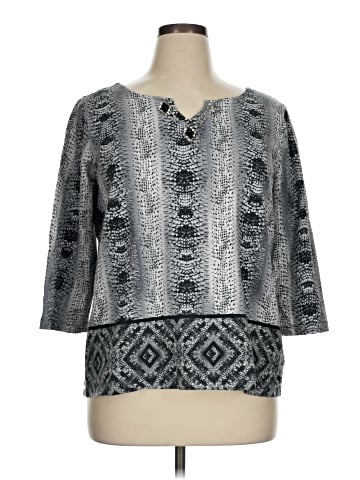 Ruby Rd. 3/4 Sleeve Blouse (view 1)