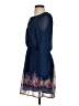 Mudd 100% Polyester Paisley Blue Casual Dress Size S - photo 5