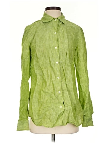 Anne Klein Long Sleeve Button-Down Shirt (view 1)